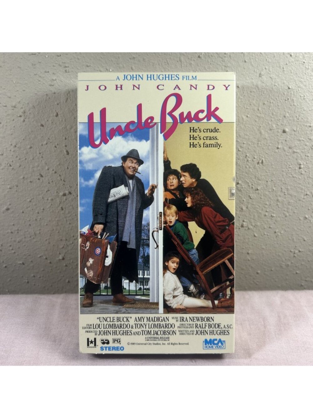 Uncle Buck (VHS, 1989) John Candy, Macaulay Culkin.  A John Hughes comedy